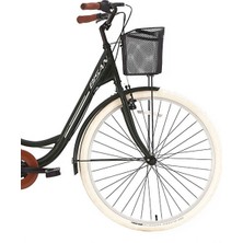 Bisan Sorrento Şehir Bisikleti 36 cm V 24 Jant 3 Vites Bebek Mavisi Beyaz