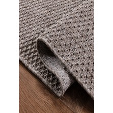 Tm-01 Sisal Jut Hasır Model Tek Renk Dokuma Yıkanabilir Toz Vermez  Halı Krem