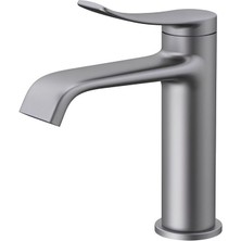 Creavit Lua Metalik Gri Batarya Seti 3’lü Banyo-Lavabo-Eviye