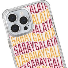 iPhone 16 Pro Uyumlu Galatasaray Bayrak Metin Lisanslı Telefon Kılıfı
