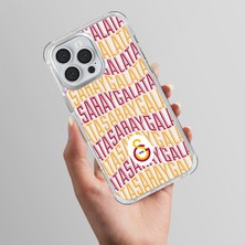 iPhone 16 Pro Uyumlu Galatasaray Bayrak Metin Lisanslı Telefon Kılıfı