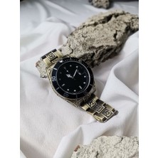 Luna Jewelry Royal Engrave  Metal Kordon Erkek Saati