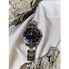 Luna Jewelry Royal Engrave  Metal Kordon Erkek Saati