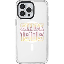 Galatasaray iPhone 14 Pro Max Uyumlu Galatasaray Since 1905 Magsafe Lisanslı Telefon Kılıfı