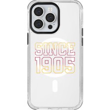 Galatasaray iPhone 13 Pro Uyumlu Galatasaray Since 1905 Magsafe Lisanslı Telefon Kılıfı