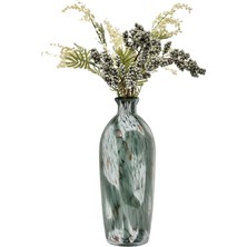 Simli Batik Desen Cam Vazo