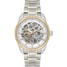 Ferro Sarı ve Gümüş Çelik Kordon Erkek Kol Saati FM40106A-D