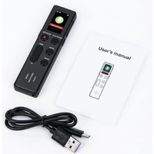 64 GB Premium Yeni Model LED Ekranlı Profesyonel Ses Kayıt Cihazı Okul Ders Not,toplantı Röportaj
