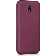 Xiaomi Redmi 8A Premium Silikon Kılıf Mor