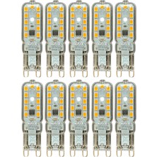 (10 adet) Osaka 5W 3000K (Sarı Işık) G9 Duylu LED Kapsül ampul