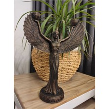 Dekoratif Mısır Tanrıçası Isis Şamdan 42  cm