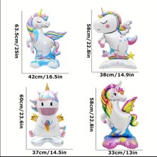 Didosh Party House Renkli Unicorn Ayaklı Balon Seti