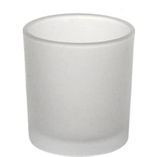 Teknotrust Buzlu Düz Cam Bardak - Doluma Uygun 8  cm