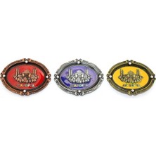 Büro Ev Ofis Dekoru Için Istanbul Hediyesi Ayasofya Kabartma Metal Magnet