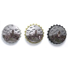 ForWhat Büro Ev Ofis Dekoru Için Istanbul Hediyesi Seri Tasarım Magnet