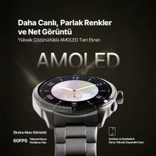 Ttec Tempus Pro S 45MM Amoled Ekranlı Yuvarlak Metal Kasa 2SW08