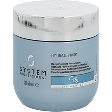 W System Professional Rate Nemlendirici Saç Maskesi 200ML
