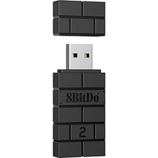 8bitdo Kablosuz USB Adaptörü 2, Xbox Series, Joycons, Switch Pro, Ps5, Ps4, Ps4 Pro, Ps3 On Switch