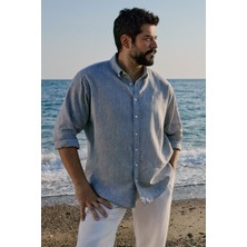 Altınyıldız Classics Gri Erkek Gömlek 4A2024200036