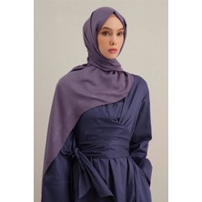 Armine Logo Bordürlü Pamuk İpek Şal 45