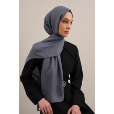Armine Lyocell Naia Üçgen Monogram Şal 5 26