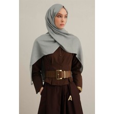 Armine Logo Bordürlü Pamuk İpek Şal 24