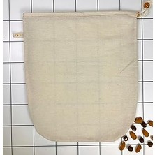 Yofu Yoga And Food %100 Ağartılmamış Ham Pamuk Bitkisel Süt Süzme Kesesi Badem Sütü, Fındık Sütü, Y