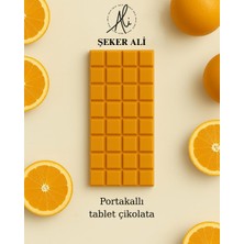 Şeker Ali Portakallı Belçika Çikolatası Tablet 100 gr