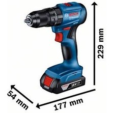 Bosch Gsb 185-Li 2x2.0 Ah Akülü Darbeli Matkap