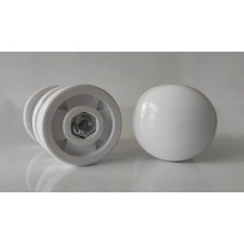 Banyo Bornoz Askısı Havlupan Bornoz Askısı 4 Adet Beyaz