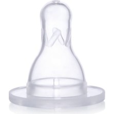 Biberon Emziği No:2 Dar Ağız Silikon Biberon Emziği Kaliteli Silikon Biberon Ucu