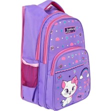 Waddel Waddell Lisanslı Little Kitty Baskılı Ilkokul Sırt Çantası & Beslenme Çantası