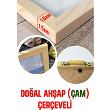 Dekorize Mdf Tablo Seti 3 Parça 3 mm -Çerçeveli Tablo Seti Salon Oturma Odası Için Duvar Dekoru 3008