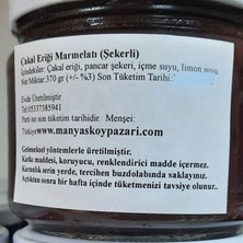 Manyas Köy Pazarı Doğal Ev Yapımı Çakal Eriği(Güvem) Marmelatı 330CC - Net: 370 gr