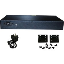 3DCool 3D-PSF24 26 Port Kamera Poe Switch 24XPOE 2xuplink 320W 250MT
