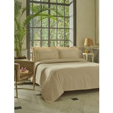 Karaca Home Shanse Nish Set Çift Kişilik Pike Takımı Bej