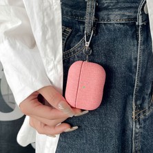 GXG Airpods3 Nesil Bluetooth Kulaklık Kılıfı Için Denim Pu Kemer (Yurt Dışından)