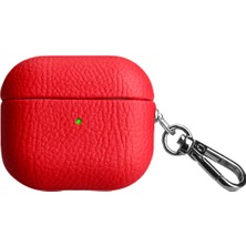 GXG Yumuşak Kabuk Puderi Litchi Her Şey Dahil Airpods 4 Kulaklık Kılıfı (Yurt Dışından)