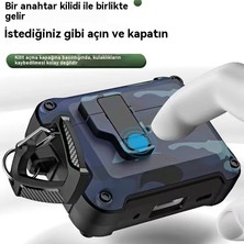 GXG Airpods 4 Koruyucu Kılıf Için Kamp Tarzı Anahtar (Yurt Dışından)