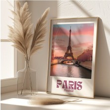 Art-Ahşap Çerçeveli "paris" Tablo