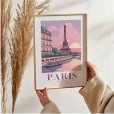 Art-Ahşap Çerçeveli "paris" Tablo