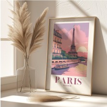 Art-Ahşap Çerçeveli "paris" Tablo