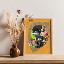 Art-Ahşap Çerçeveli Modern Art Tablo