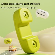 Perfect Çocuklar Için Çok Fonksiyonlu Telefon Sabit Hat Bebek Bulmaca Erken Eğitim Oyuncak (Yurt Dışından)
