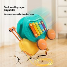 Perfect Çocuk Çekme Salyangoz Mancınık Araba Çok Fonksiyonlu Eğitici Oyuncak (Yurt Dışından)