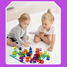 Perfect Selvi Konserve Erken Eğitim Yardım 60 Adet Üç Boyutlu Geometrik Öğretim Yardım (Yurt Dışından)