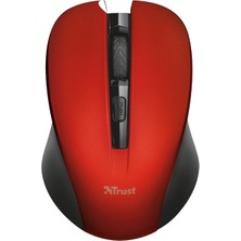 Trust 21871 Mydo Sessiz Optik Wireless Mouse - Kırmızı