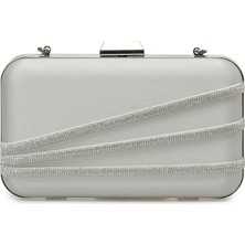 Nine West Wendy 4pr Gümüş Kadın Clutch
