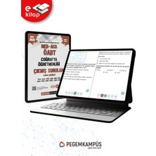 Pegem Akademi Yayıncılık 2025 Meb-Ags Öabt Coğrafya Öğretmenliği Tamamı Çözümlü E-Çıkmış S