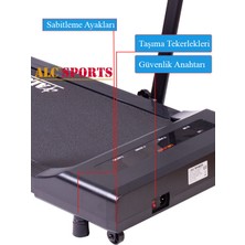 Alc Sports Uzaktan Kumandalı Yürüme ve Koşu Bandı ALC-TM36013-1